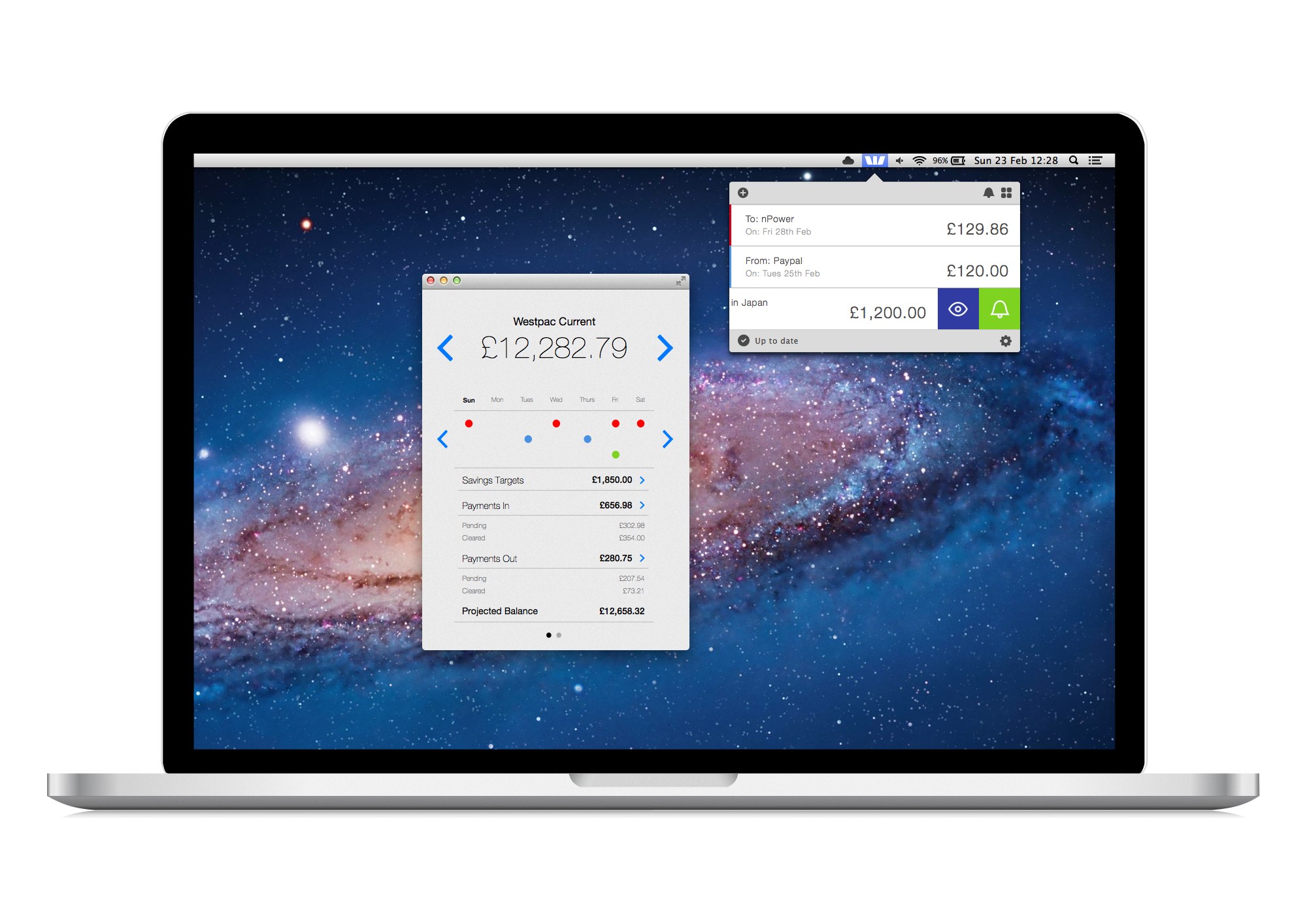 Mac version main views